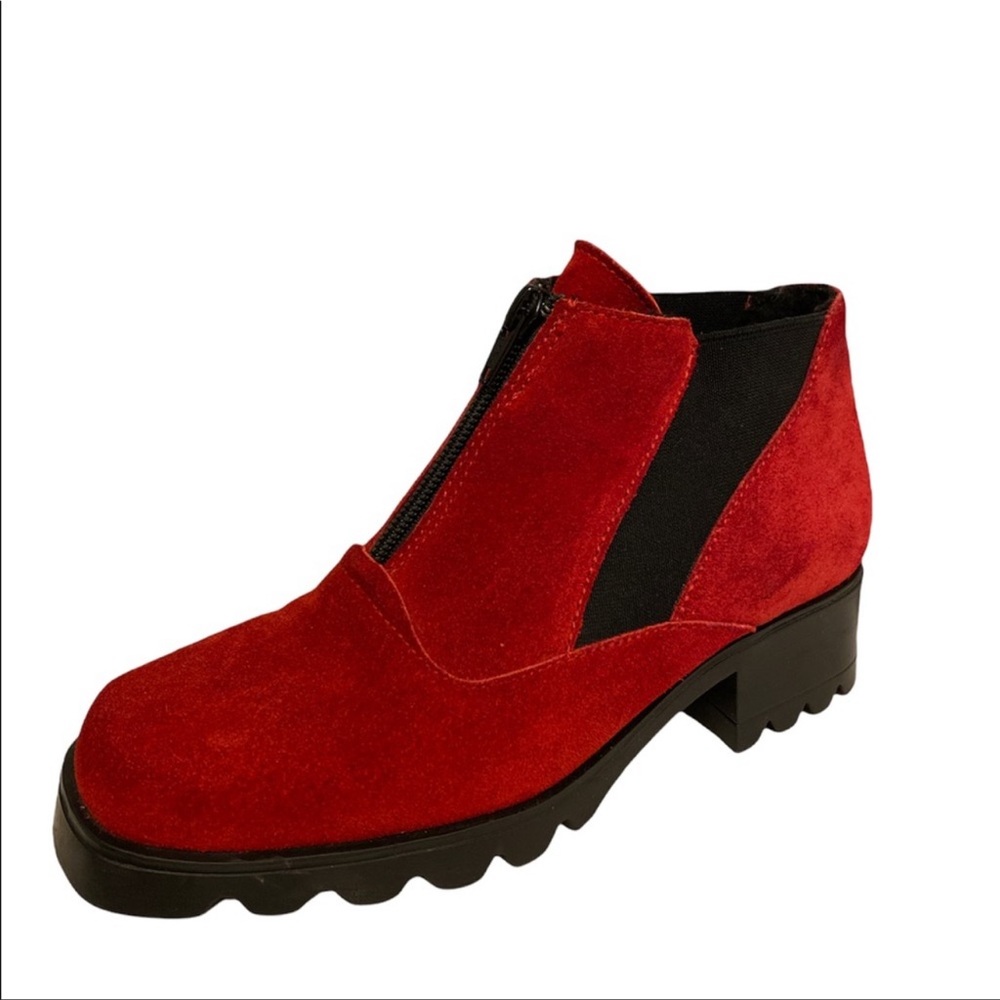 Vintage! barbo Suede "Chelsea" style Boot